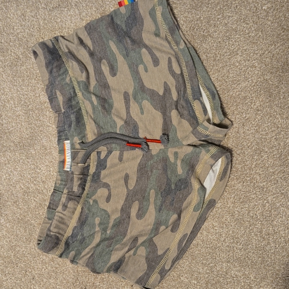 P.J. Salvage Camouflage Sleep Shorts XS